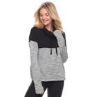 Juniors' So&reg; Perfectly Soft Cowlneck Sweatshirt, Teens, Size: Large, Oxford
