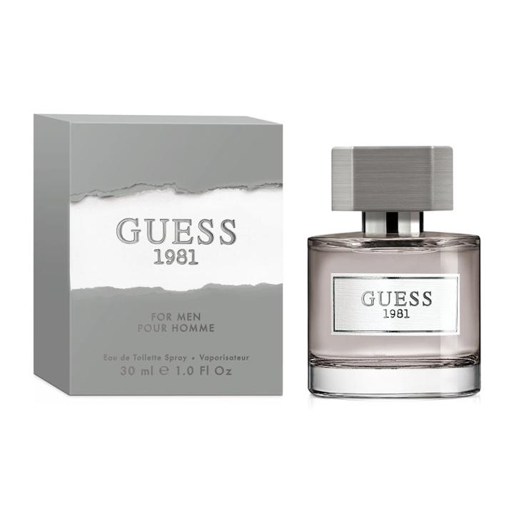 Guess 1981 Men's Cologne - Eau De Toilette, Multicolor