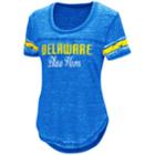 Women's Campus Heritage Delaware Blue Hens Double Stag Tee, Size: Xl (navy)