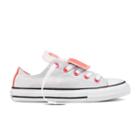 Girls' Converse Chuck Taylor All Star Double Tongue Accent Sneakers, Size: 6, Grey Other