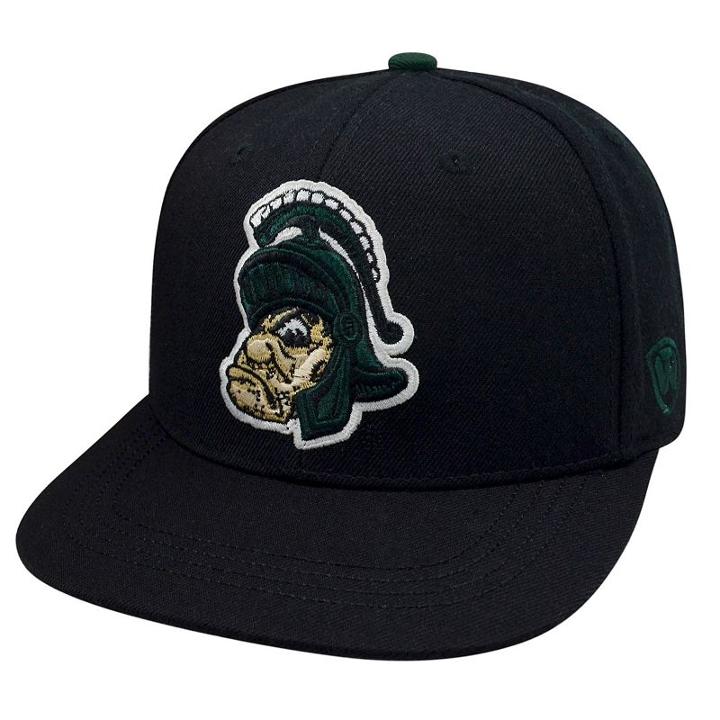 Adult Top Of The World Michigan State Spartans Xplosion Adjustable Cap, Black
