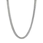 Lynx Stainless Steel Foxtail Chain Necklace - 30 In. - Men, Size: 30, Grey