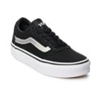 Vans Ward Low Girls' Skate Shoes, Size: 13, Black