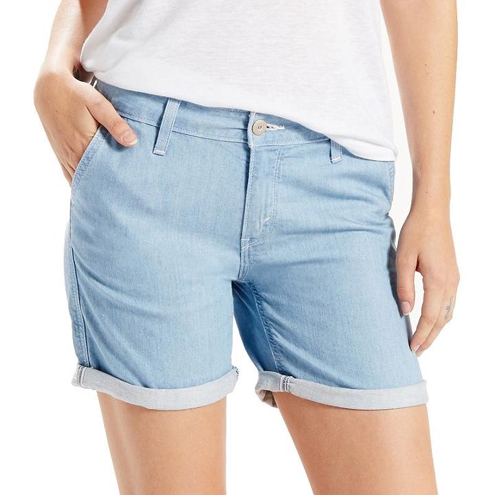 Women's Levi's&reg; Classic Boyfriend Shorts, Size: 12/31, Black
