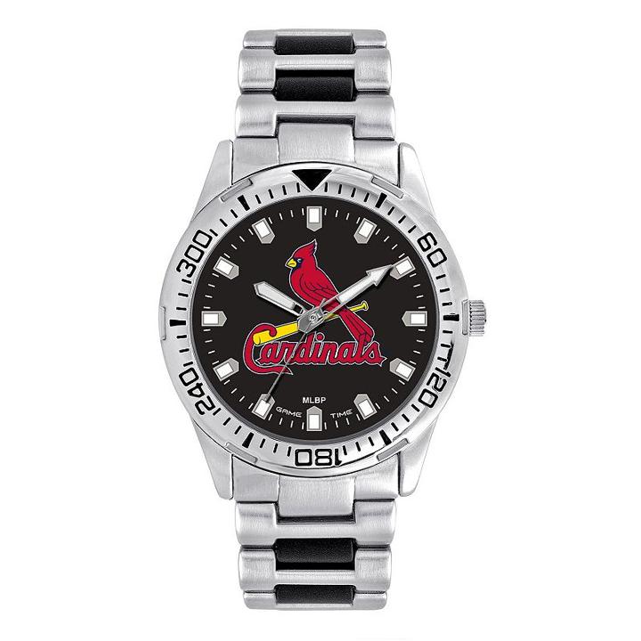 Men's Game Time St. Louis Cardinals Heavy Hitter Watch, Silver