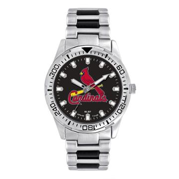 Men's Game Time St. Louis Cardinals Heavy Hitter Watch, Silver
