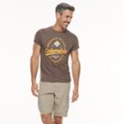 Men's Columbia Aortic Logo Graphic Tee, Size: Small, Beige