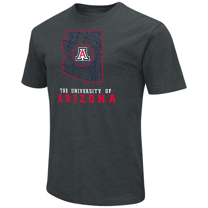 Men's Arizona Wildcats State Tee, Size: Large, Dark Blue