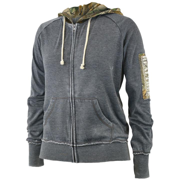 Women's Realtree Epic Fleece Zip-up Hoodie, Size: Small, Black