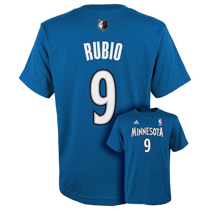 Boys 8-20 Adidas Portland Timbers Ricky Rubio Tee, Boy's, Size: S(8), Blue