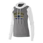 Women's Michigan Wolverines Echo Hoodie, Size: Xl, White