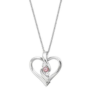 Survivor Collection Ruth Topaz Pendant, Women's, Size: 16, Pink