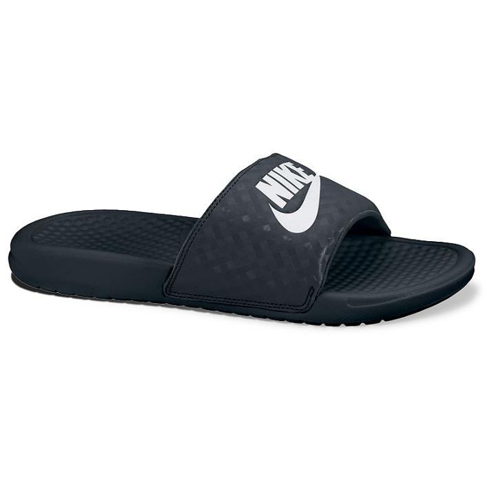 Nike Benassi Women's Slide Sandals, Size: 6, Black