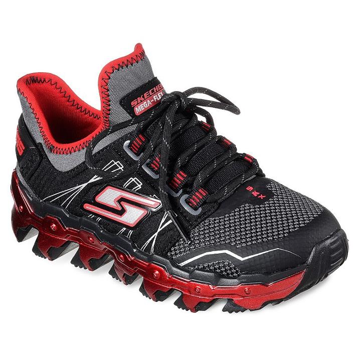 Skechers Mega Flex Mega Blade Lite Boy's Sneakers, Size: 2, Red Other