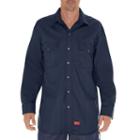 Men's Dickies Flame-resistant Snap-down Shirt, Size: Xl, Dark Blue
