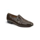 Giorgio Brutini Men's Pleated Leather Dress Shoes, Size: 9.5 Wide, Dark Brown
