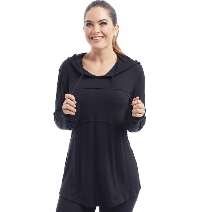 Women's Balance Collection Penelope Hoodie, Size: Small, Black