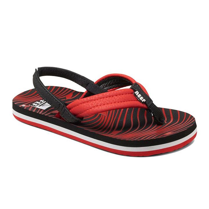 Reef Ahi Toddler Boys' Sandals, Boy's, Size: 9-10t, Med Red
