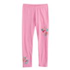 Girls 4-12 Sonoma Goods For Life&trade; Embellished Leggings, Size: 10, Med Pink