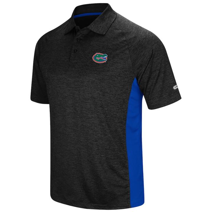 Men's Colosseum Florida Gators Wedge Polo, Size: Large, Oxford