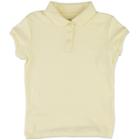 Girls 4-16 & Plus Chaps School Uniform Picot Polo Shirt, Girl's, Size: 6x, Yellow Oth