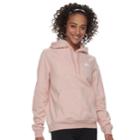 Women's Nike Pullover Fleece Hoodie, Size: Xl, Light Pink