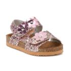 Rachel Shoes Lil Daisy Toddler Girls' Sandals, Size: 7 T, Multi Glitter