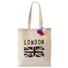 Tri-coastal Design London Canvas Tote, Women's, Black