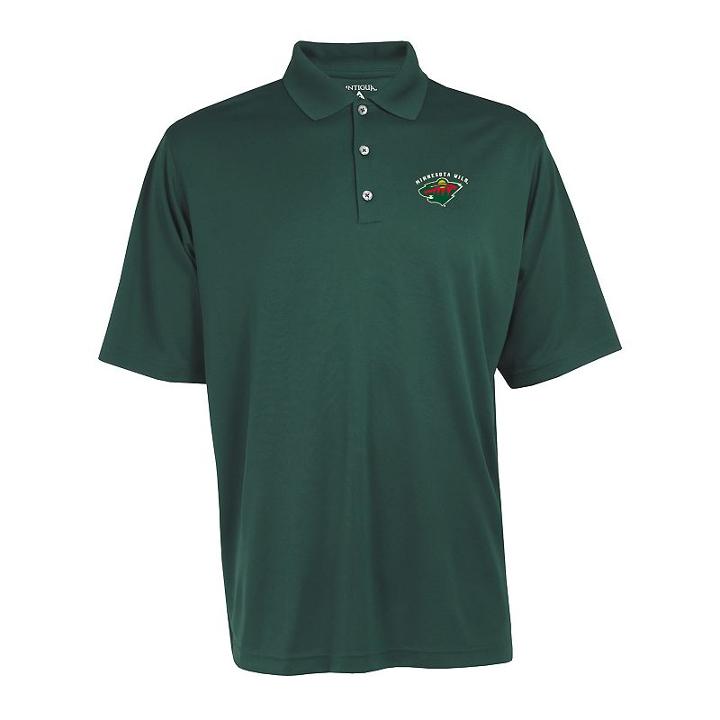 Men's Minnesota Wild Exceed Performance Polo, Size: Xxl, Green