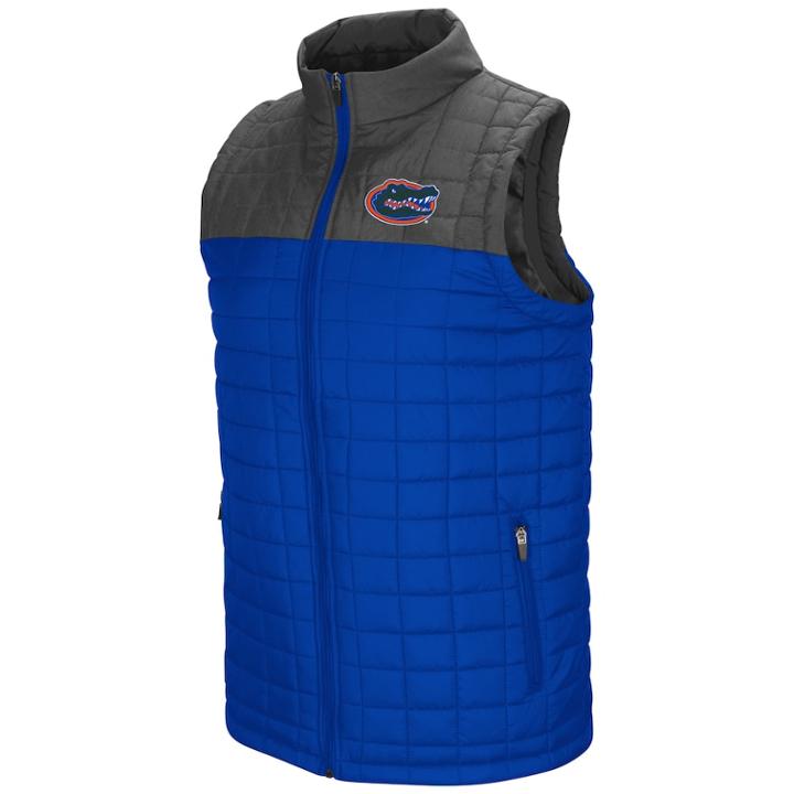 Men's Florida Gators Amplitude Puffer Vest, Size: Medium, Dark Blue