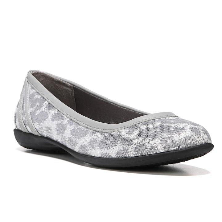 Lifestride Airy Women's Ballet Flats, Size: Medium (7), Silver