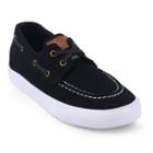 Unionbay Vale Boys' Boat Shoes, Boy's, Size: 4, Black