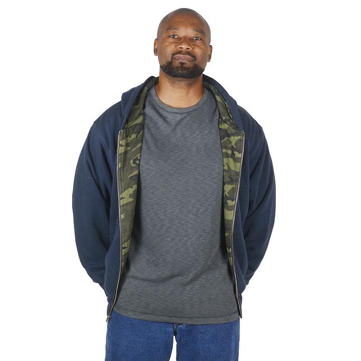 Men's Stanley Fleece Hoodie, Size: Medium, Blue