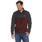 Big & Tall Columbia Flattop Ridge Colorblock Quarter-snap Fleece Pullover, Men's, Size: 3xl Tall, Brt Purple