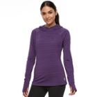 Women's Fila Sport&reg; Pullover Long Sleeve Hoodie, Size: Xl, Drk Purple