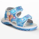 Disney's Frozen Anna And Elsa Girls' Light-up Sport Sandals, Girl's, Size: 10 T, Med Blue