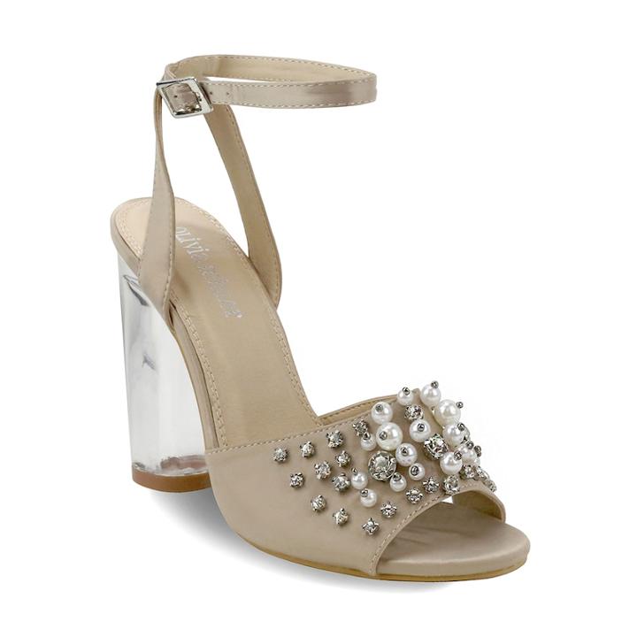 Olivia Miller Stuyvesant Women's High Heel Sandals, Size: 6.5, Gold