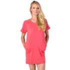 Women's Soybu Havana Yoga Dress, Size: Medium, Brt Pink