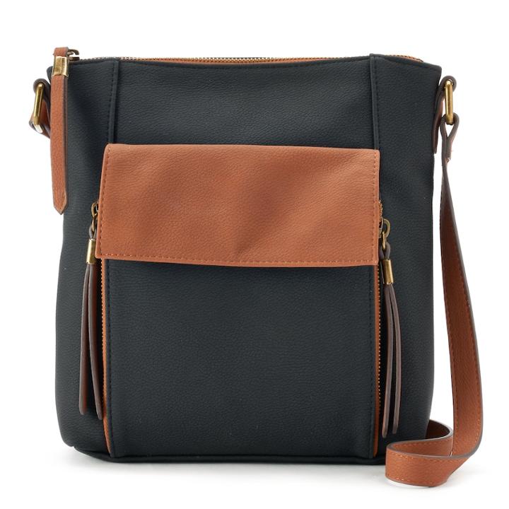 Sonoma Goods For Life™ Lucia Crossbody Bag, Women's, Black