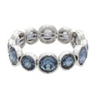 Simply Vera Vera Wang Blue Round Stone Stretch Bracelet, Women's, Brt Blue
