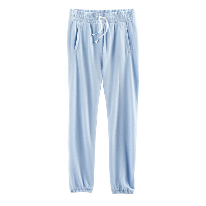 Girls Plus Size So&reg; Cinched Cuff Sweatpants, Size: 16 1/2, Light Blue