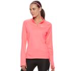 Women's Nike Dry Half-zip Running Top, Size: Xl, Med Red