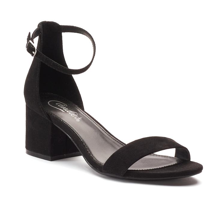 Candie's&reg; Cosmos Women's Block-heel Dress Shoes, Size: Medium (10), Black