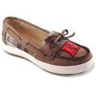Women's Campus Cruzerz Westwind Rutgers Scarlet Knights Boat Shoes, Size: 8, Brown