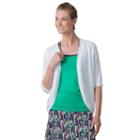 Plus Size Soybu Crosstown Open-front Yoga Cardigan, Women's, Size: 3xl, White