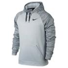 Men's Nike Coder Thermal Hoodie, Size: Xl, Silver