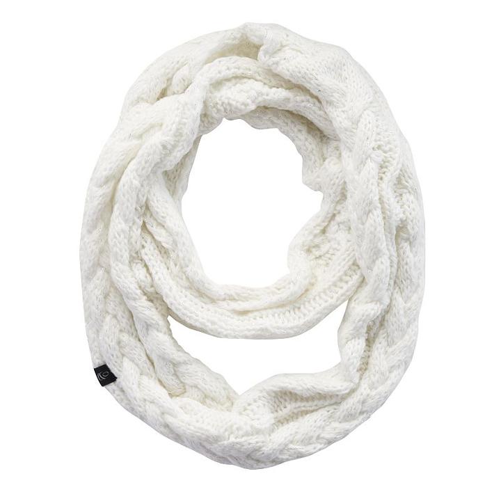 Cuddl Duds, Girls 7-14 Sparkle Cable-knit Scarf, Girl's, Multicolor