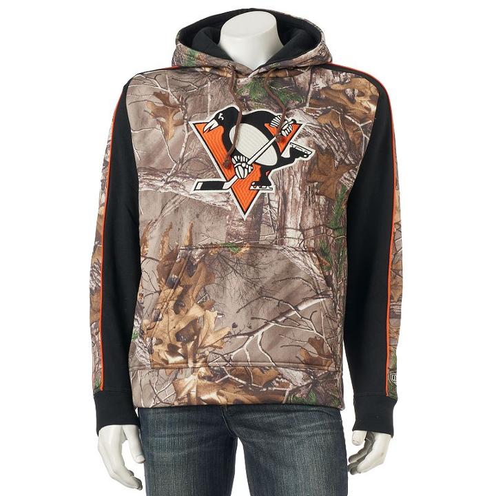 Men's Old Time Hockey Pittsburgh Penguins Decoy Fleece Hoodie, Size: Small, Multicolor