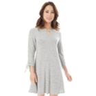 Juniors' Iz Byer Ruched Cutout Sweaterdress, Teens, Size: Large, Light Grey