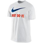 Men's Nike Just Do It Tee, Size: Large, White